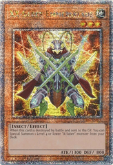 XX-Saber Emmersblade - RA04-EN141 - (Quarter Century Secret Rare) - 1st Edition